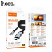 Переходник Hoco UA43 Type-C to HDTV HD  (алюминиевый сплав + TPE + нейлон, длина кабеля: 1,8 м; интерфейс: штекер Type-C к штекеру HDTV, разрешение: 4K 30 Гц)