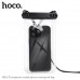Чехол водонепроницаемый HOCO HX52  Black(Материал: ABS+PVC, размер: 222х125х21 мм; Вес: 50 г, область применения: 7,2 дюйма, пластиковая застежка со встроенным шнурком для подвешивания, водонепроницаемость IP68)