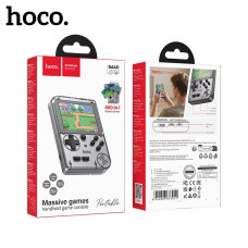 Портативная игровая консоль HOCO GA40 с вертикальным экраном (Размер: 117х 79х21 мм; емкость аккумулятора: 250 мАч, встроенные 400 классических игр, оснащен кнопкой сброса, кнопкой регулировки громкости и т. д . , пользователям необходимо приобрести собст