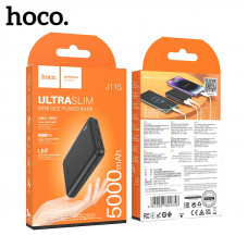 Внешний аккумулятор 5000 mAh HOCOJ115 Black. АКЦИЯ!!! Кратно 3 шт!