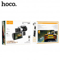 Видеорегистратор HOCO DI64 2 камеры+камера заднего вида (версия Wi-Fi) АКЦИЯ!! Кратно 2 шт!