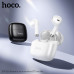 Гарнитура вкладыши Bluetooth Hoco EW205 TWS мини  White (Bluetooth 6.0; Чип: JL AC7043C2, Емкость аккумулятора: зарядный кейс 200 мАч; гарнитура 30 мАч,  Время работы: 4 часа, Материал: ABS; Поддержка датчика Холла)