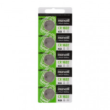 Батарейка MAXELL CR1632/5BL GREEN (CN)