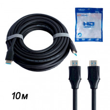 Кабель HDMI-HDMI 10м LIVE-POWER H221 4K 2.0V резиновый