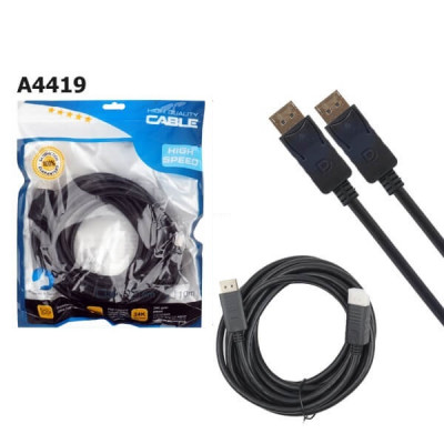 Кабель Live-Power DisplayPort вилка - DisplayPort вилка, 4K, длина 5 м