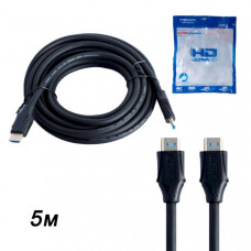 Кабель HDMI-HDMI 5м LIVE-POWER H220 4K 2.0V резиновый