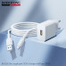 СЗУ-USB Type-C BOROFONE BA111A 1м, QC3.0, 15W,  White