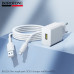 СЗУ-USB Micro BOROFONE BA111A 1м, QC3.0A, 15W, White (быстрая зарядка)