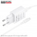 СЗУ-USB Micro BOROFONE BA111A 1м, QC3.0A, 15W, White (быстрая зарядка)
