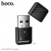 Bluetooth адаптер HOCO UA42 (BT5.4 4Mbit/s) черный  для Bluetooth-устройств, как настольные компьютеры, ноутбуки, клавиатуры, мыши