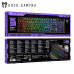 Клавиатура проводная HOCO GM701 Black игровая (ENG/RUS) (мембранная, размер: 434х128х30 мм; Длина кабеля: 1,4 метра; 3. Модель: Shenxinyang 83095D, количество клавиш: 104/клавиша/раскладка, эффект подсветки: радужная подсветка; 6 клавиш без конфликтов, сп