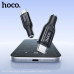 Аудио переходник Type-C(AM)-Jack3,5(AF) HOCO UPA35 Black