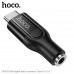 Аудио переходник Type-C(AM)-Jack3,5(AF) HOCO UPA35 Black