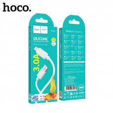Кабель Type-C HOCO X122 1м, 3A, силикон, White