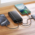 Внешний аккумулятор 20000 mAh Borofone BJ90A Black (CCC) Емкость: 20000 мАч 37 Втч; Номинальная емкость: 10600 мАч  Вход: Micro/Type-C: 5 В/2,1 А Выход: USB1/USB2: 5 В/2,1 А; Общая выходная мощность: 5 В/2,1 А Дисплей: Светодиодный индикатор уровня заряда