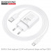 СЗУ-USB Type-C BOROFONE BAS91A 1м,   22.5W  White (QC/FCP/SCP/AFC)