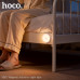 Ночник на магните  HOCO HX17 white пластик. Мощность источника света: 1 Вт. Емкость аккумулятора: 300 мАч; время зарядки: 1,5 ч. Время работы: 5,5 ч. Режимы работы: постоянное свечение / режим с датчиком движения и задержкой выключения.  в комплекте кабел