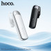 Гарнитура HandsFree Bluetooth Hoco E201 Black Exceed ENC Материал: ABS; размер: 601528 мм; вес: 9,5 г  Bluetooth 6.0; чип: JL7103D4 Емкость аккумулятора: 130 мАч; время зарядки: 2 часа. Время работы: 16 часов воспроизведения музыки, 12 часов разговоров. П
