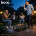Портативная колонка Hoco HT4 Pro Black + 2 микрофона Размеры:490,6233,8162,7 мм; Вес: 5,6 кг. Bluetooth 5.3; . Емкость аккумулятора: колонка 4000 мАч, микрофон 500 мАч; Время зарядки: колонка 4 часа, микрофон  1 час. Время работы: колонка 6 часов, микрофо