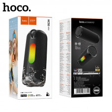 Портативная колонка Hoco HC50 Black (Размер: 159х68х68 мм; Bluetooth 6.0; Blue trum AB5605C, емкость аккумулятора: 1200 мАч; Время зарядки: 2 часа, время работы: 6 часов, динамик: 52 мм; Мощность: 8 Вт, FM, TWS и другие режимы)