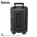 Активная напольная колонка Hoco DS39 Black Динамик 8-дюймовый широкополосный, Bluetooth 5.0, емкость аккумулятора динамика 1800мАч, время зарядки около 4ч., время музыки около 2ч. Размер: 375х235х204мм. BT/TF/TWS/FM/USB/AUX/RGB/возможность подключения про