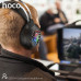 Гарнитура проводная полноразмерная игровая Hoco ESD04 с микрофоном Кабель 2 м. RGB подсветка. Разъем штекера 2х3.5 мм. Разъем USB.