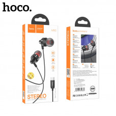 Гарнитура вакуумная HOCO M90 Delight, аудио разъем Type-C, Black shadow АКЦИЯ!!! КРАТНО 3 шт!!!