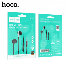 Наушники вкладыши HOCO M123 Black АКЦИЯ!!! Кратно 10 шт!