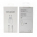 СЗУ-USB-C (Type-C)-Lightning IP  20W=20W, кабель 1м, White (AA 110 cooper) АКЦИЯ!!! Кратно 3 шт!