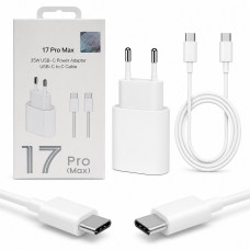 СЗУ-USB-C (Type-C)-Type-C IP 17 PRO MAX 1м, 35W=35W, Original  АКЦИЯ!!! Кратно 3 шт!
