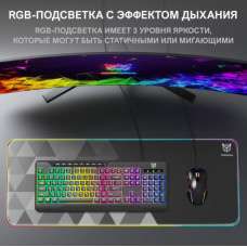 Клавиатура проводная игровая ONIKUMA G32 (English Version)  (RGB подсветка, 104кн, размер 448х172х29 мм, Кабель 1,35м. Поддерживает Win XP, Win7, Win8, Win9, Win Vista)