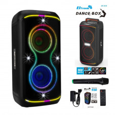 Активная напольная колонка 06 (30-86 DANCE BOX 900) динамик 2шт/6.5 ELTRONIC с TWS (черная)