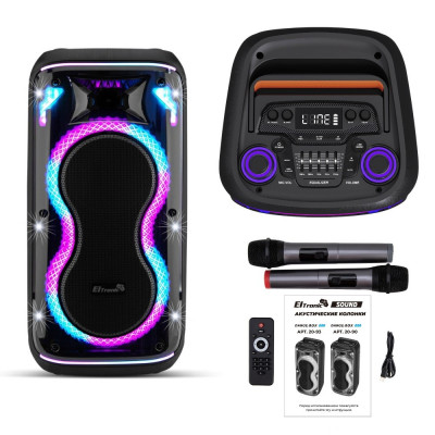 Активная напольная колонка 08 (20-93 DANCE BOX 800) динамик 2шт/8 ElTRONIC с TWS