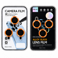 Защитные линзы для камеры iP 17 Pro/ 17 Pro Max Full Fit, цвет Orange