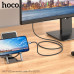 Переходник для телефонов Lightning - HDMI HOCO UA27 High-definition 2м, Metal Gray
