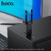 WI-FI адаптер HOCO HI34 WiFi6 USB Поддержка интерфейса: USB2.0.Скорость передачи: 600 Мбит.