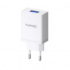 СЗУ-USB FUMIKO CH12 2,4A White СЗУ-USB FUMIKO CH12 2,4A White без упаковки