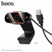 Web-камера HOCO D101 Black,  раз. видео 1280х720, USB 2.0, встр. микрофон с шумоподавлением, фикс.фокус, кабель 1,5 м, чёрный
