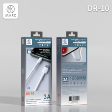 Кабель Type-C MARK DR-10 1,2м 3А White