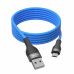 Кабель Micro USB MARK DT-04 2м, 5А Blue