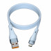 Кабель Lightning MARK DR-25 1м. 3А White