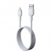 Кабель Lightning MARK WS2 1м. 3А White