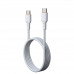 Кабель USB-C/USB-C MARK WS2 1м. 3А. 120w White