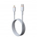 Кабель USB-C Lightning MARK WS2 1м. PD 27W White быстрая зарядка