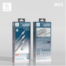 Кабель USB MARK WS3 Type-c к iPhone Black