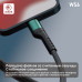 Кабель USB MARK WS6 Type-c к iPhone Black
