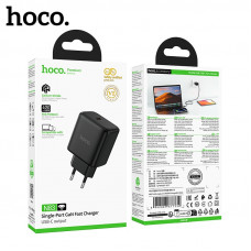 СЗУ-USB-C HOCO N83  PD40W Black Вилка европейского стандарта