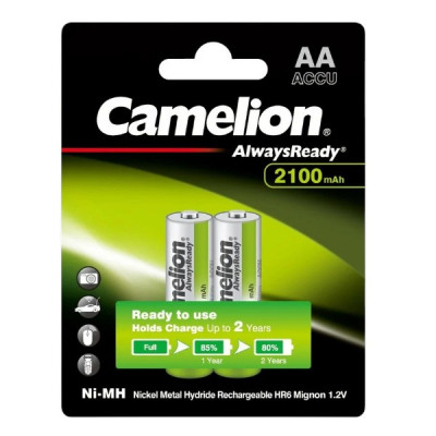 Аккумулятор Camelion R06 2100mAh Ni-Mh BL-2