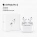 Гарнитура вакуумная Bluetooth IP ArPods pro 2 White. Наушники 3го поколения с магнитным кейсом (Type-C) под оригинал! (чип: Jieli Technology JL03D4)