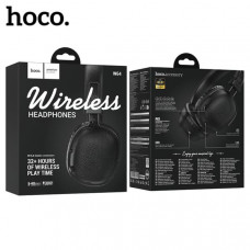 Гарнитура беспроводная полноразмерная Bluetooth HOCO W64 Black. АКЦИЯ!!! Кратно 3 шт!